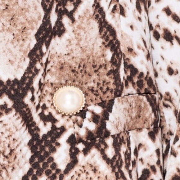 Chloé | Double Breasted Snake Blazer - Picture 5 of 8